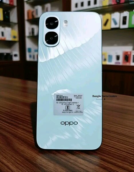 Téléphone portable Oppo bleu