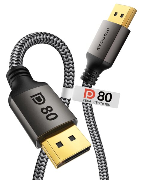 Câble DisplayPort 80Gbps