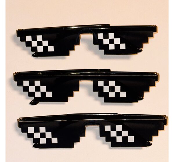 Lunettes Pixel Mode Retro