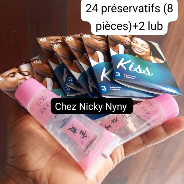 24 préservatifs+2 lub