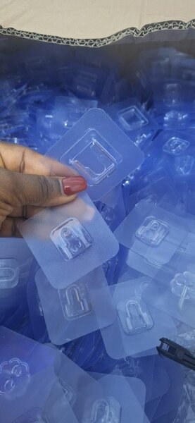 10 paires Crochets adhésifs