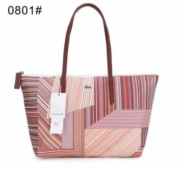 Sac à main rayé élégant