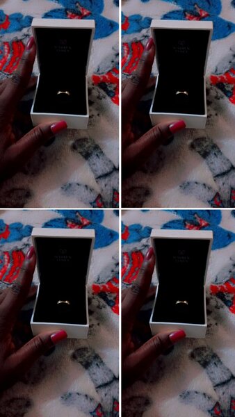 Bague élégante dorée