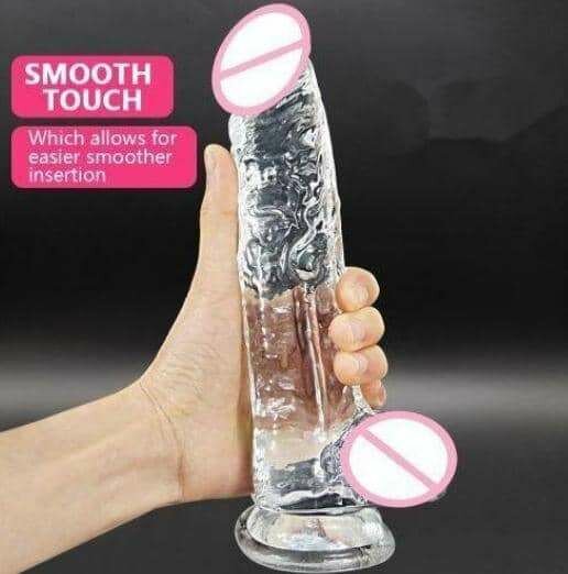 Gode Stimulateur Transparent