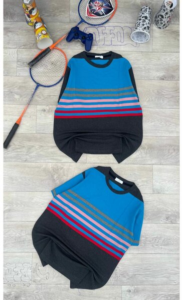 T-shirt rayé couple match