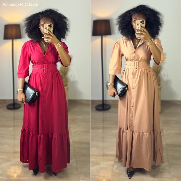 Robe longue élégante pour femme