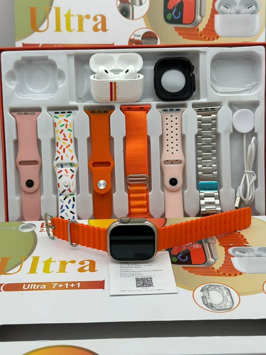 Smart watch plus AirPod