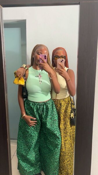 Pantalon Ankara ample