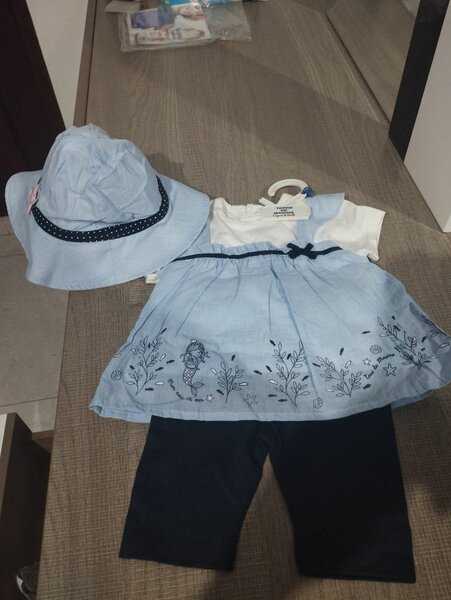 Ensemble été bébé fille chic