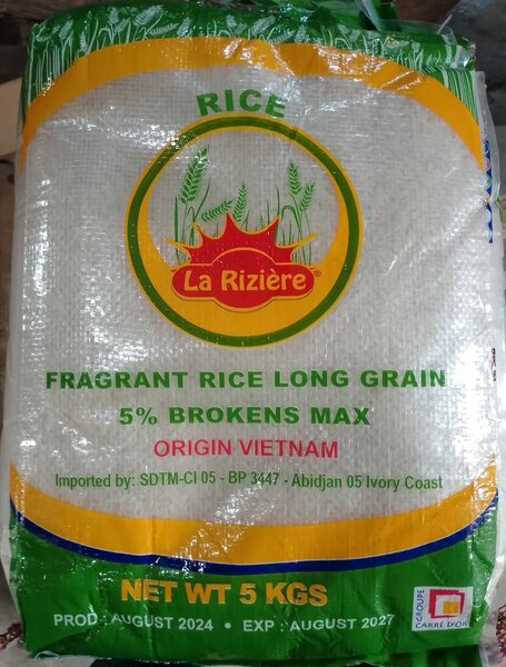 Riz parfumé long grain 5kg