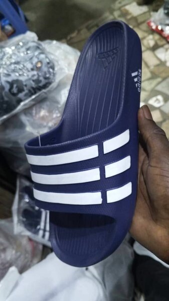 Mules Homme Adidas Bleu