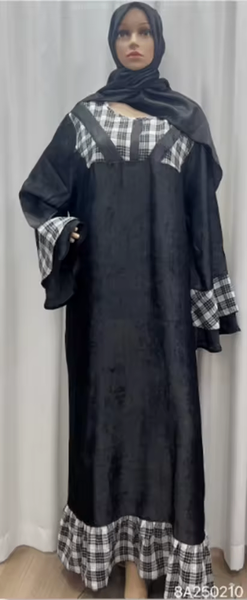 Abaya moderne avec Hijab intégré