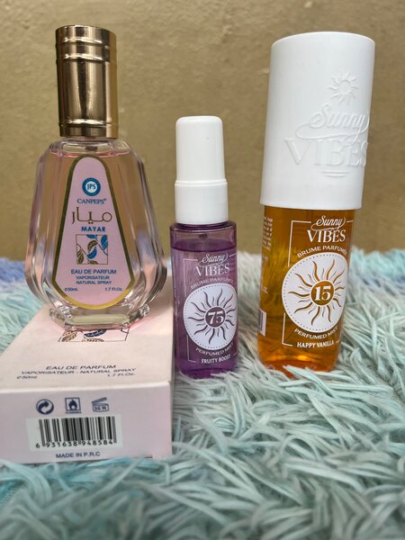 Lot de Parfums Fruités et Vanille