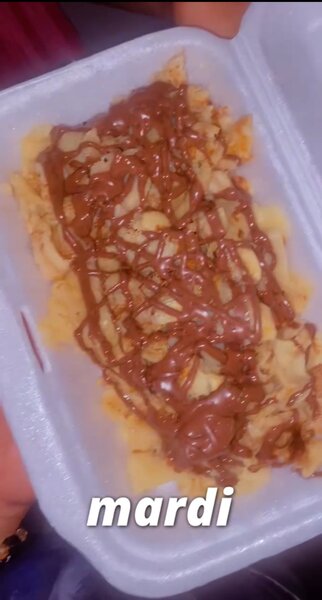 Fettuccine de crêpe au Nutela