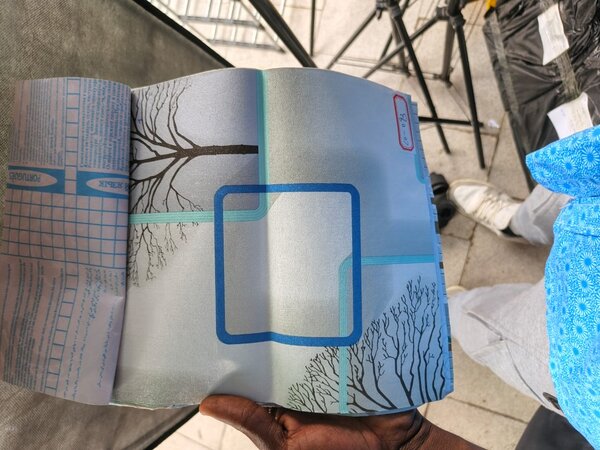 Papier peint moderne arbres