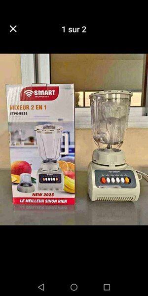 Mixeur smart 2 en 1