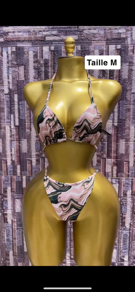 Bikini Femme Rose Taille S