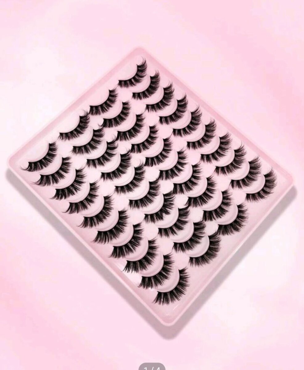 Cils volumineux et épais