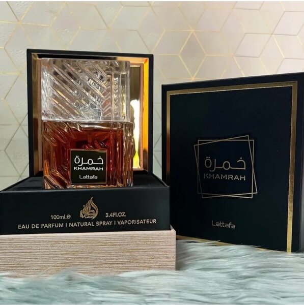 Khamrah's addictive Dates accord and warm Cinnamon harmonizi