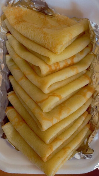 Délicieuses crêpes moelleuses