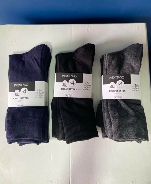 Chaussettes 100% coton