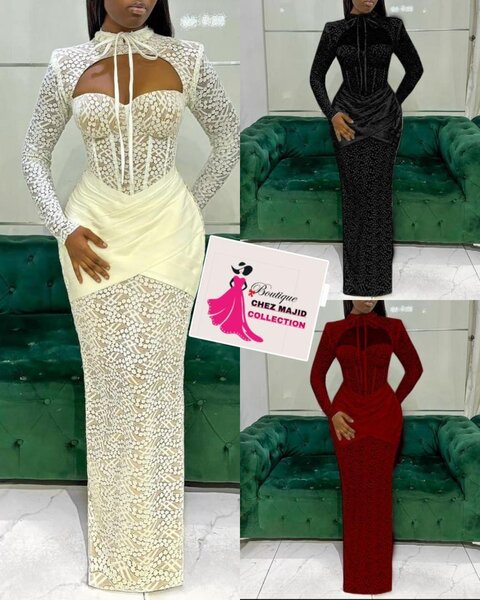 Robe Longue Élégante Soirée