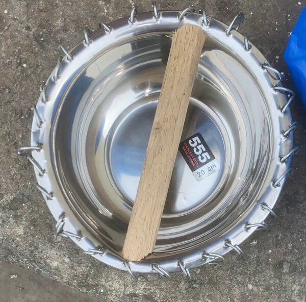 Bol inox robuste 20 cm