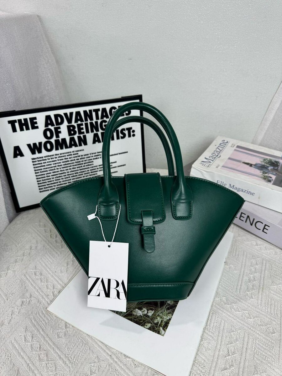 Sac à main en cuir Zara