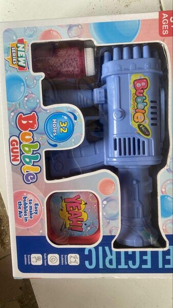 Pistolet à Bulles Électrique