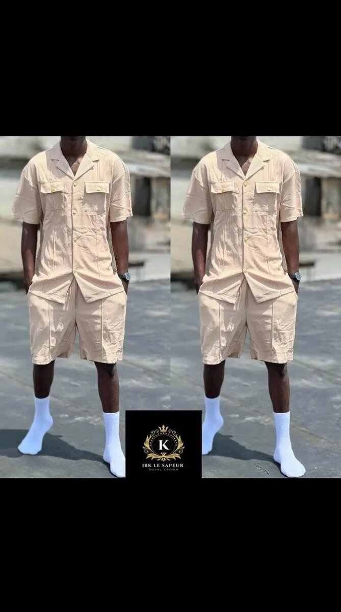 Combinaison Homme Été Élégante