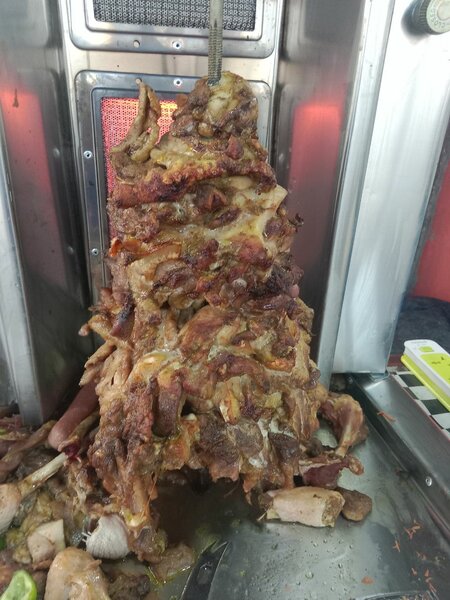 Shawarma and tilapia grill