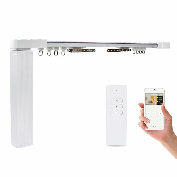 Smart curtains track