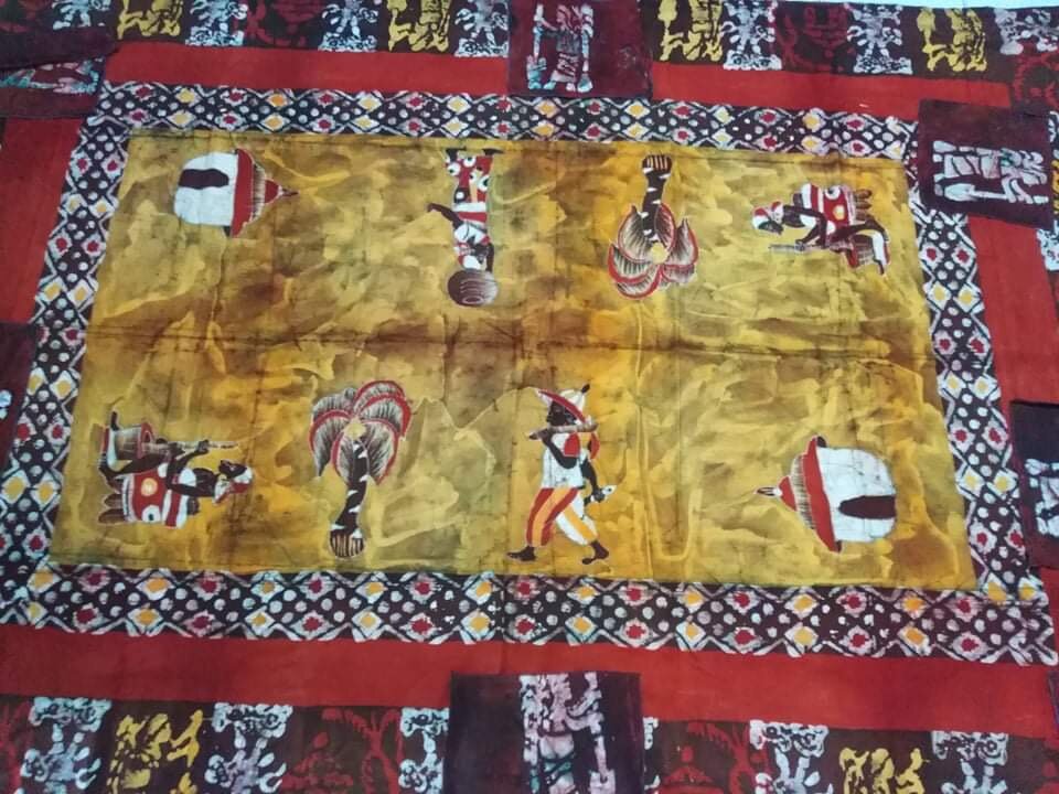 Napperons africains en tissu