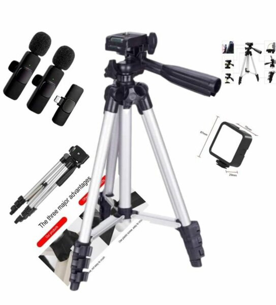 Kit Trépied+2Micro+Lumiere LED