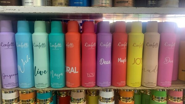 Confetti London Perfumed Deodorant Spray