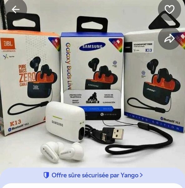 Écouteurs Samsung Galaxy Buds Live