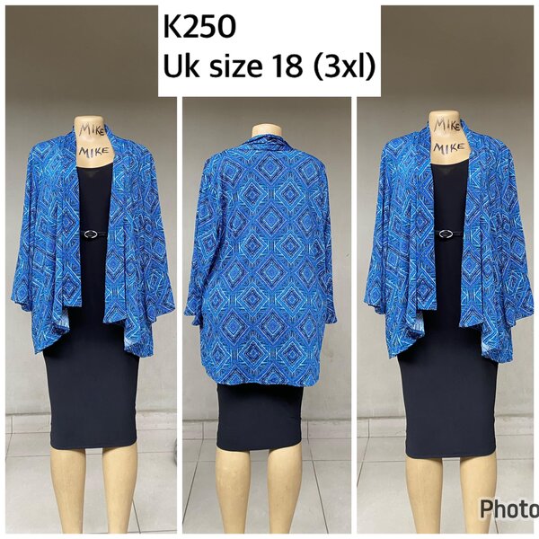 black dress with blue cape