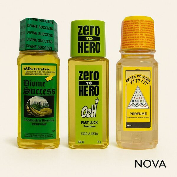 Lot de trois parfums(l'unité