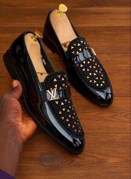 Mocassins vernis homme