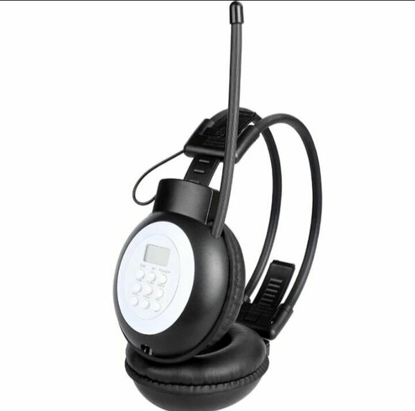 Casque radio FM avec antenne