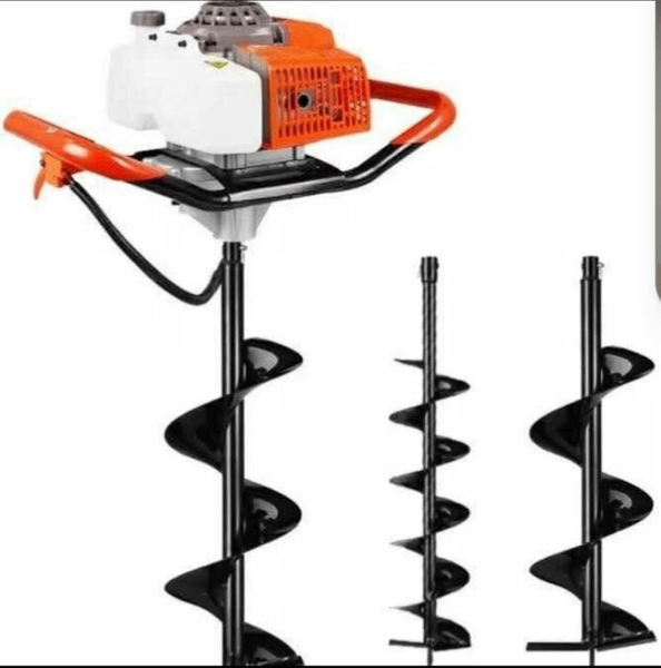 Tarière thermique 52cc 3 lames