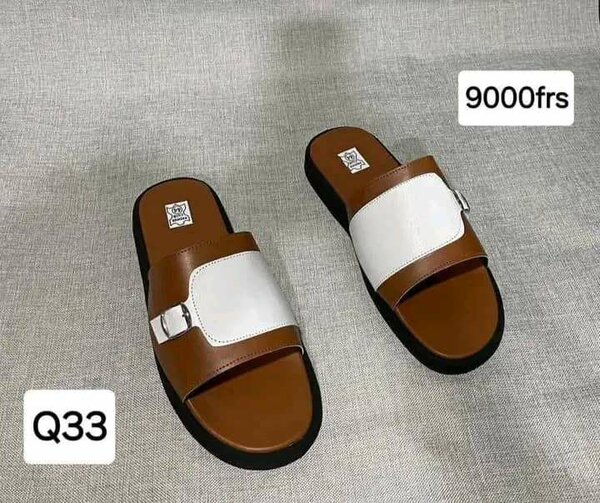 Sandales cuir élégantes