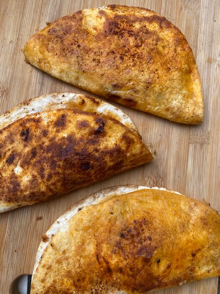 Tacos mexico au fromage fondu