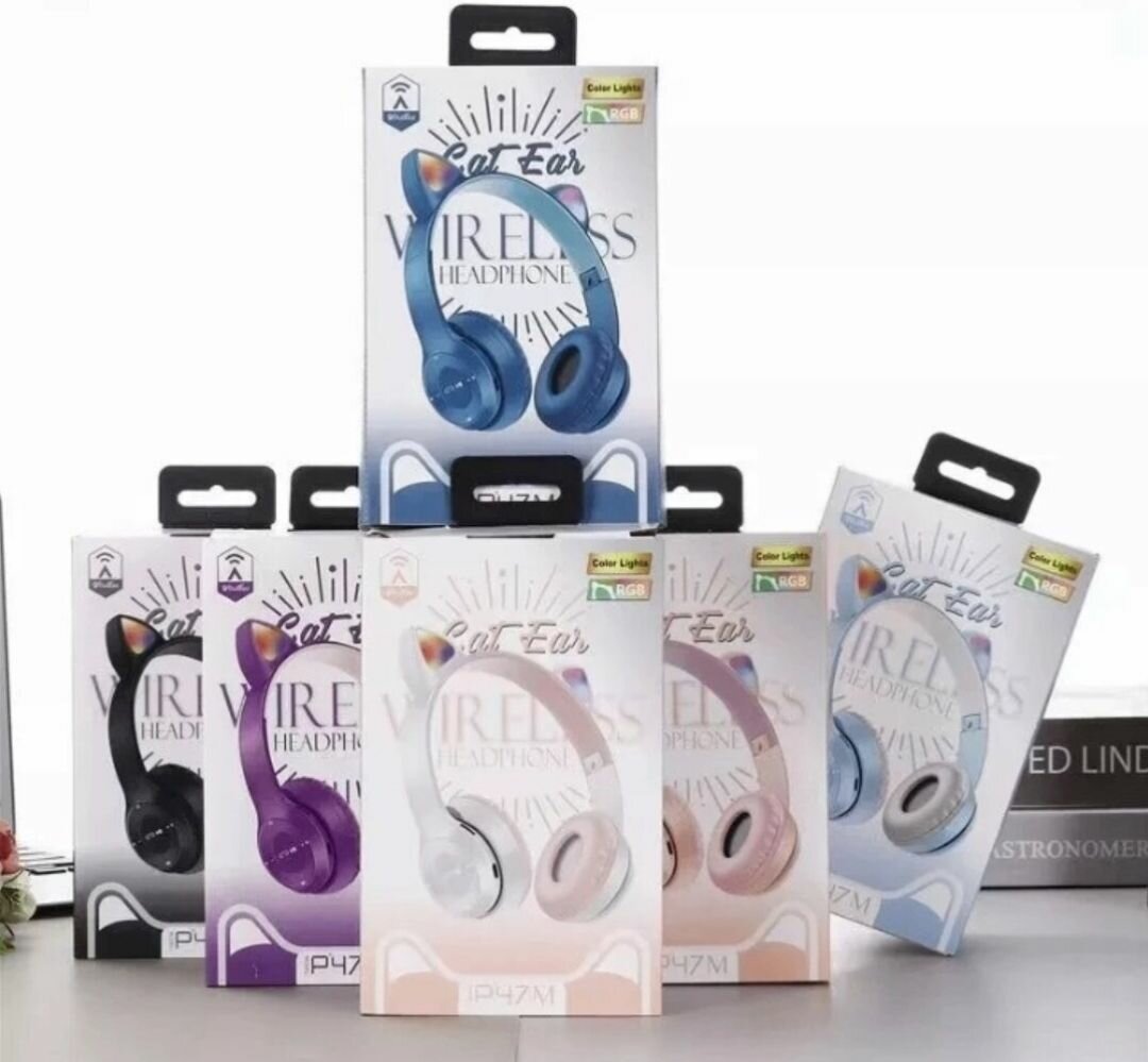 Casque Audio Sans Fil Oreilles de Chat