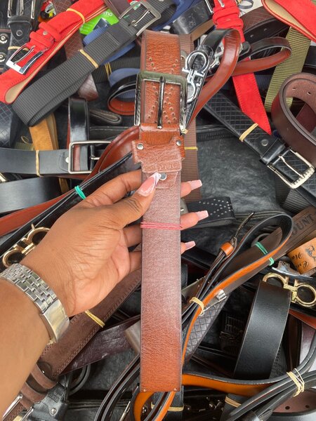 Ceinture en cuir élégante