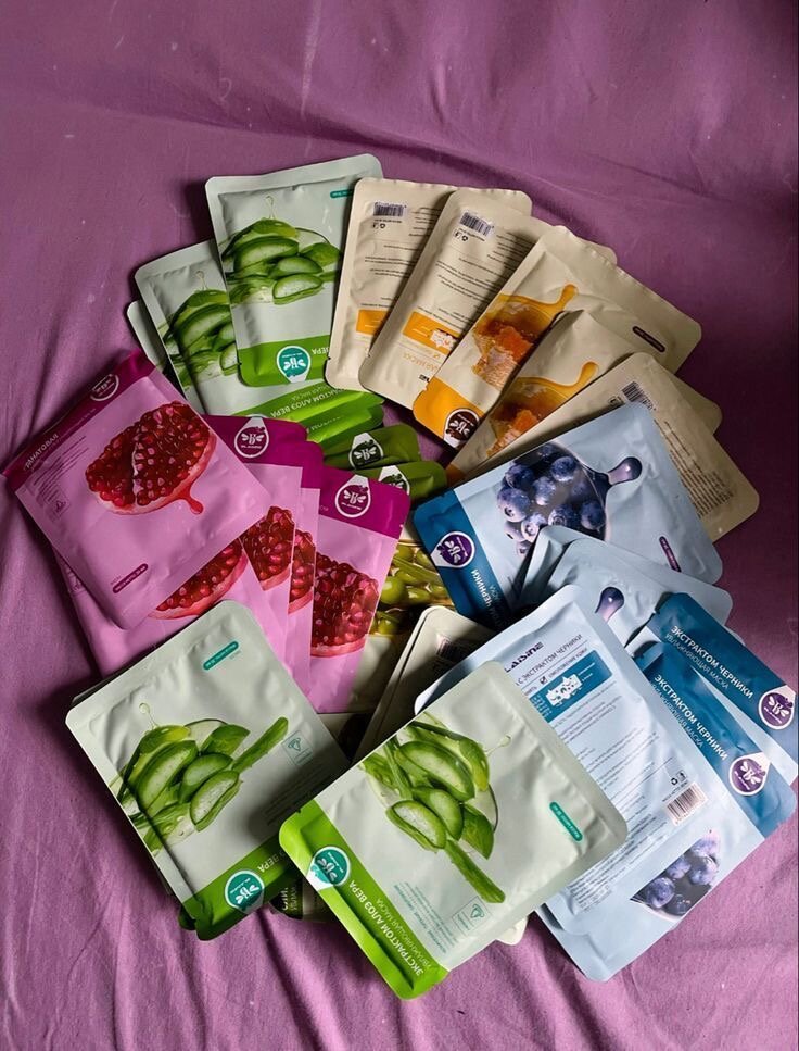 Masques Visage Hydratants Fruits