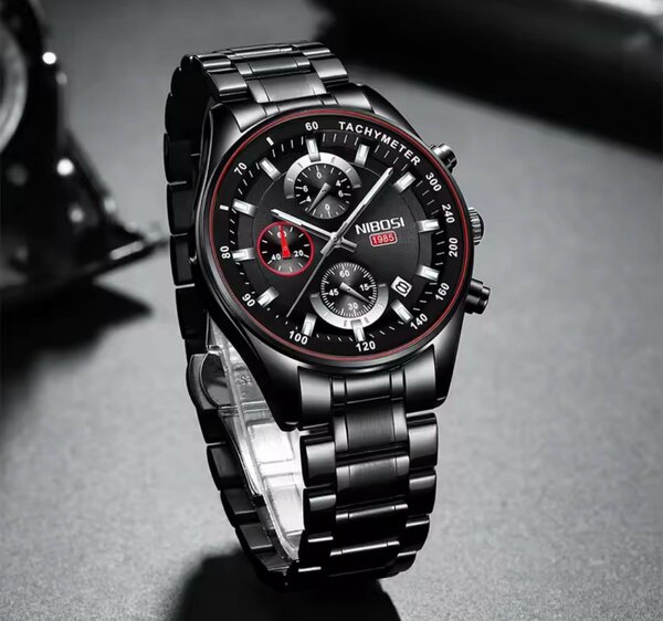 Montre homme chronographe Nibosi