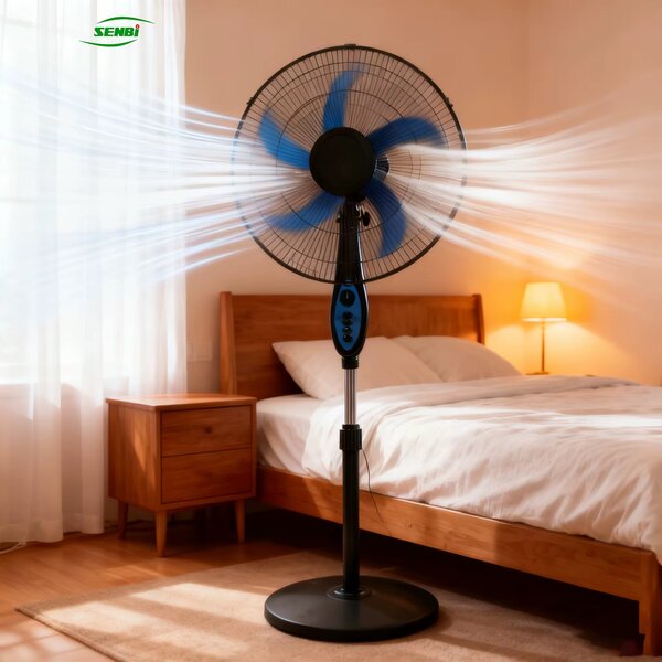 ventilateur sur pied SENBO noir