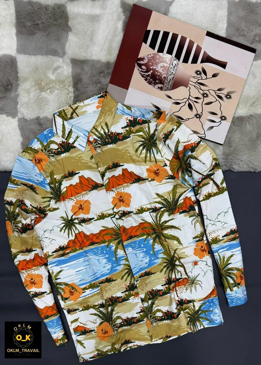 Chemise imprimée tendance