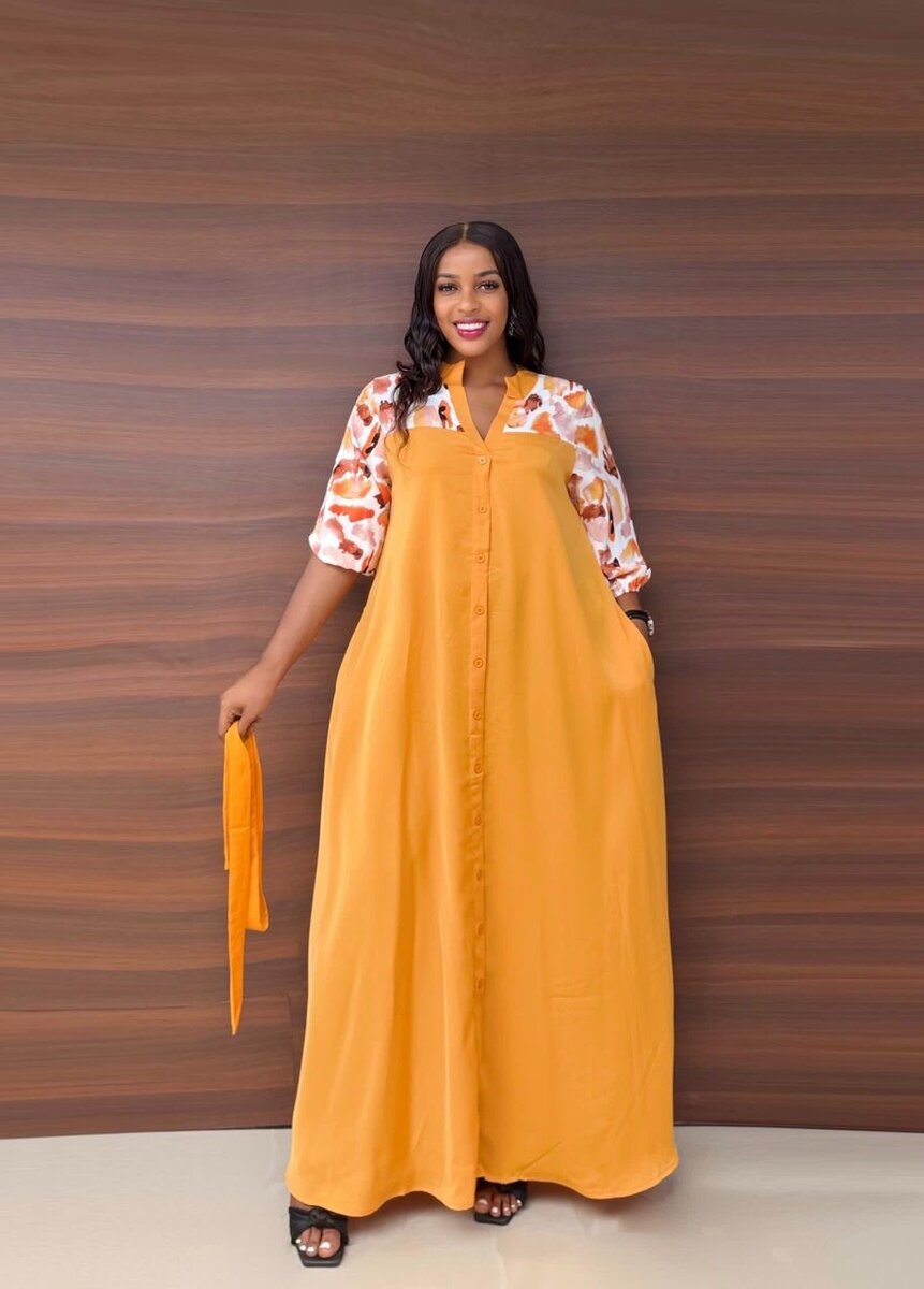 Robe longue élégante multifonctionnelle